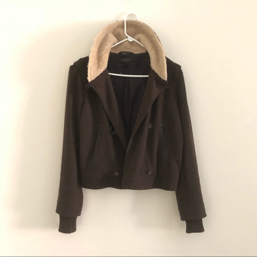 Rag & Bone jacket with real shearling
